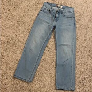 Vintage Levi’s 505 light wash denim